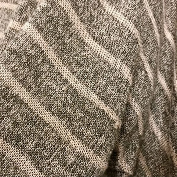 Anthropologie Twinkle Tan Boho Striped Cardigan Sweater - Picture 10 of 11